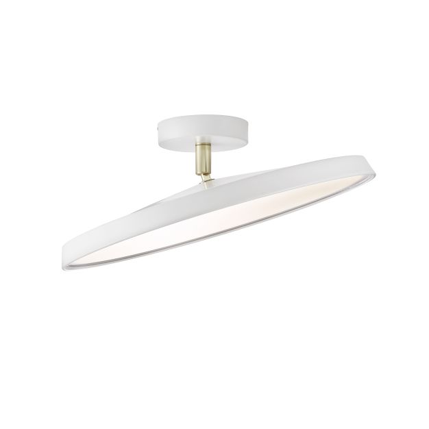 Design for the People Kaito Pro 40 - plafonnier - Ø 40 x 11,7 cm - 24W LED dimmable incl. - blanc