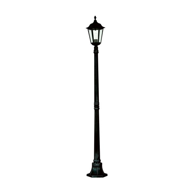 Searchlight Alex - lampadaires - Ø 23 x 183,3 cm - IP44 - noir mat