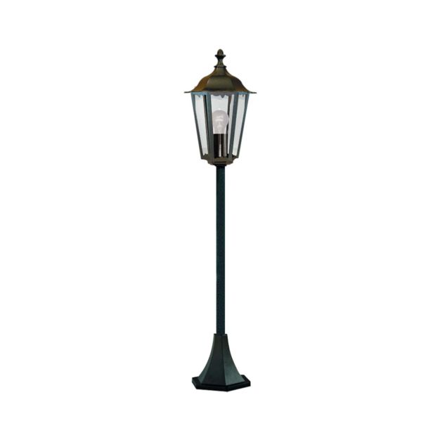 Searchlight Alex - lampadaires - Ø 22 x 105 cm - IP44 - noir