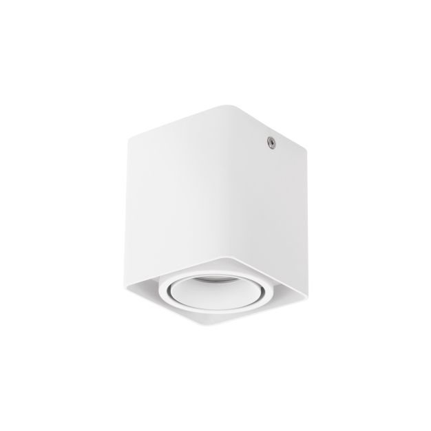 Nova Luce Rende - spot en saillie - 8,5 x 8,5 x 10 cm - blanc