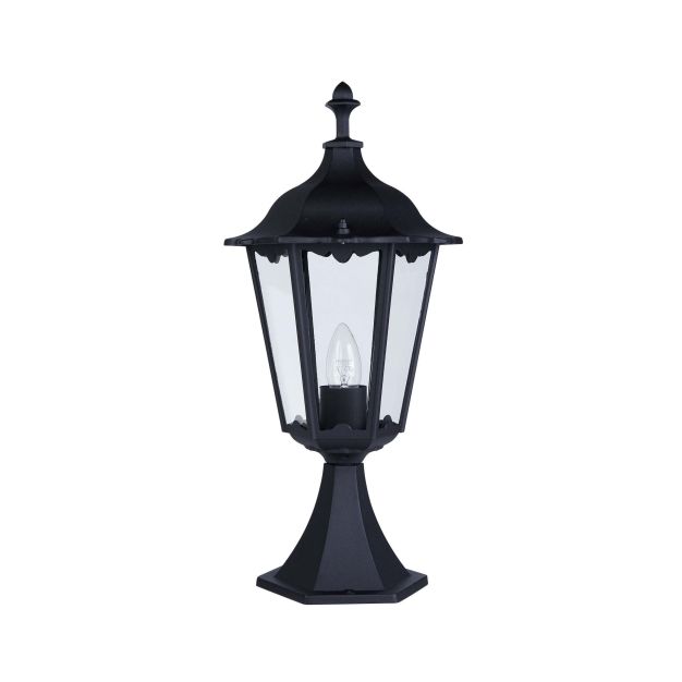 Searchlight Alex- lampe sur pied - Ø 23 x 50 cm - IP44 - noir