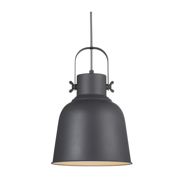 Nordlux Adrian 25 - lampe suspendue - Ø 25 x 228 cm - noir