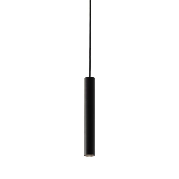 Faro Neso Top - lampe suspendue sur rail magnétique - Ø 3,5 x 120 cm - 5W DALI dimmable LED incl - 40° beam - noir