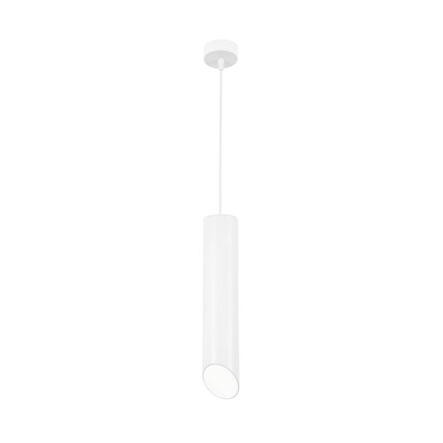 Nova Luce Pero - lampe suspendue - Ø 6 x 150 cm - blanc