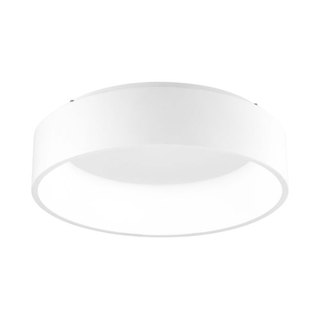 Nova Luce Rando - plafonnier - Ø 45 x 11 cm - 30W dimmable LED incl - blanc