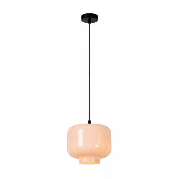 Lucide Medine - lampe suspendue - Ø 25 x 159,7 cm - opale