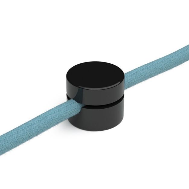 Creative Cables - porte-cordon pour plafond/mur - Ø 2,2 cm - noir