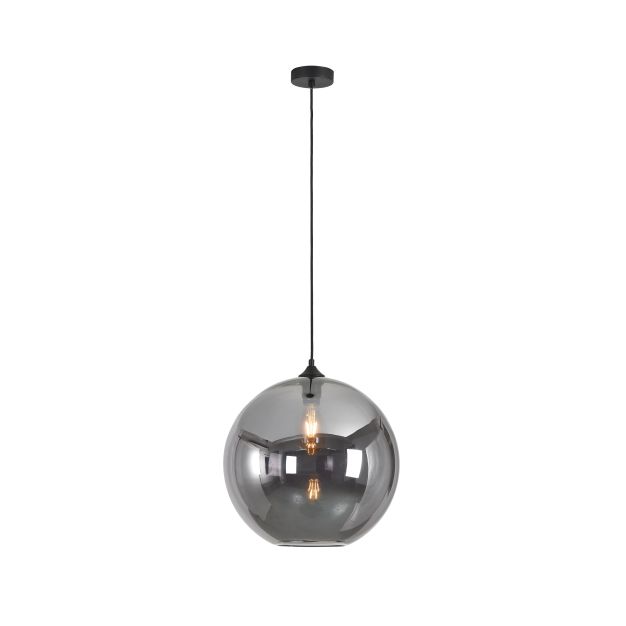 Artdelight Marino - lampe suspendue - Ø 40 x 195 cm - titan