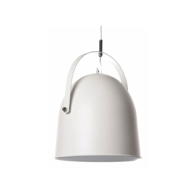 Artdelight Cooper - lampe suspendue - Ø 35 x 185 cm - blanc