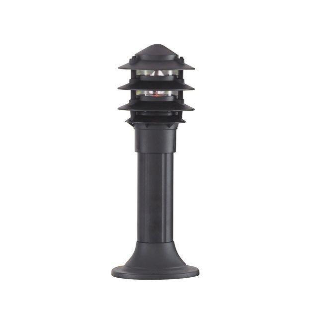 Searchlight Outdoor Posts - lampe de jardin - Ø 17 x 45 cm - IP44 - noir