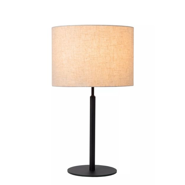 Lucide Maya - lampe à poser - Ø 26 x 50,5 cm - beige