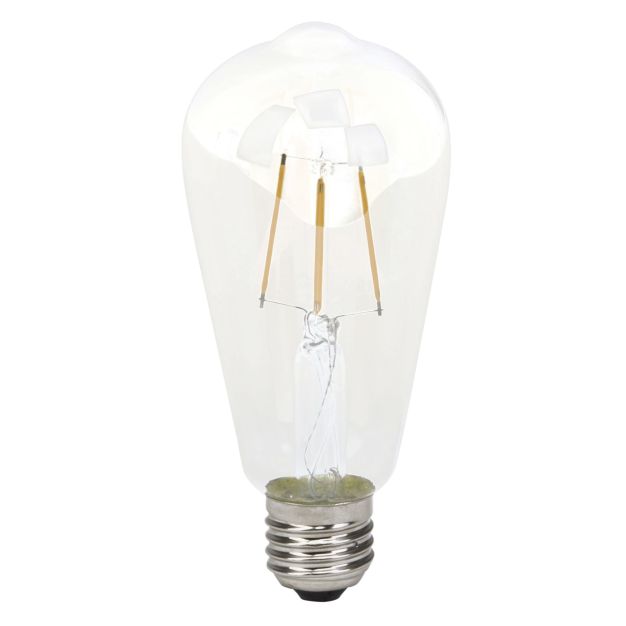 Ampoule LED filament - E27 - 4W non-dimmable - 3000K - transparente