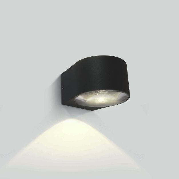 ONE Light Appliques intérieures/extérieures - plafonnier/applique extérieure - 12,2 x 10,7 x 7,6 cm - 6W LED incl - IP65 - anthracite