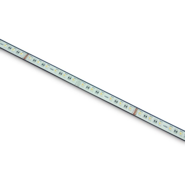 ONE Light Outdoor RGB & RGBW Strip - bande lumineuse flexible - largeur 1,4 cm, longueur 500 cm - 24Vdc - dimmable - 19,2W LED par mètre - IP68 - RGB+3000K