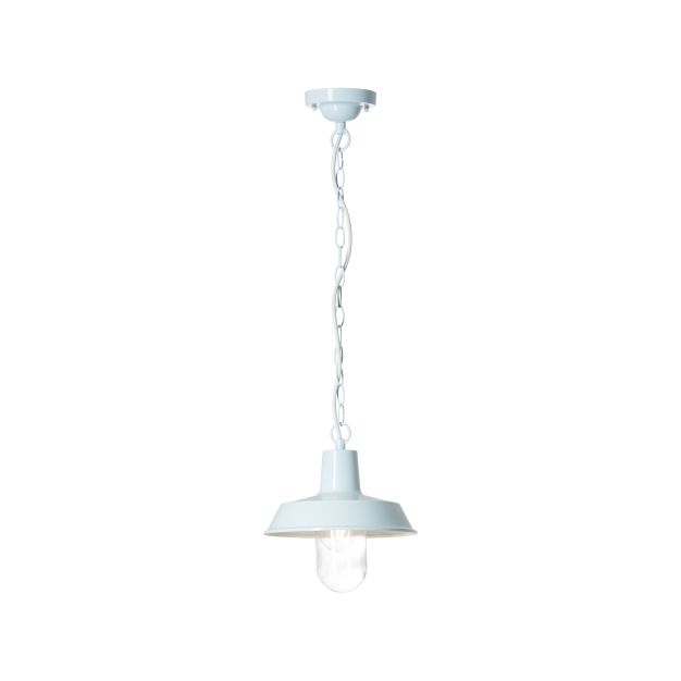 Brilliant Kilkenny - Suspension d'extérieur - Ø 26 x 82 cm - IP44 - bleu brillant