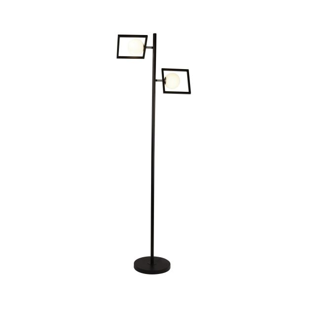 Searchlight Rosewell - lampadaire - 153,5 cm - noir mat