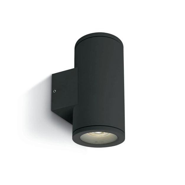 ONE Light GU10 Outdoor - applique murale extérieure - 8 x 17,3 cm - IP54 - noir