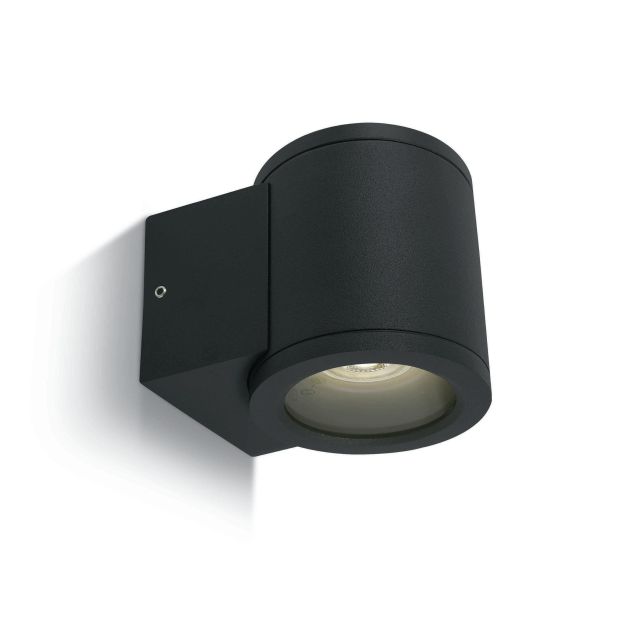 ONE Light GU10 Outdoor - applique murale extérieure - 8 x 9 cm - IP54 - noir