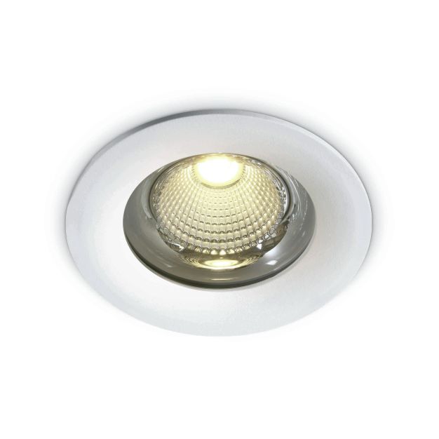 ONE Light Gamme Extérieur/Salle de bains - spot encastré - Ø 110 mm, Ø 100 mm encastré - 15W LED incl. - IP65 - blanc - couleur de lumière blanche