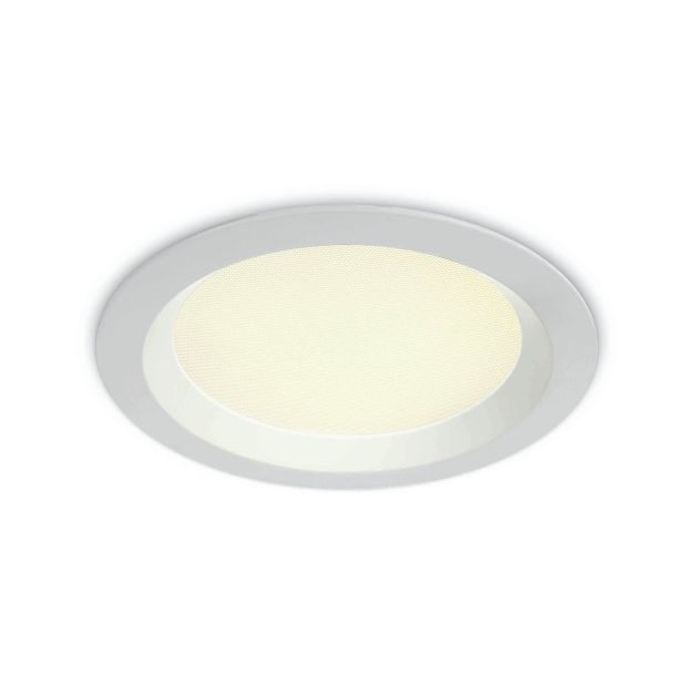 ONE Light UGR19 Adjustable CCT Range - spot encastré - Ø 135 mm, Ø 120 mm encastré - 13W LED incl. - IP44 - blanc