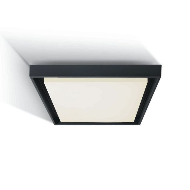 ONE Light Outdoor Project LED - plafonnier extérieur - 34 x 34 x 5 cm - 30W LED incl. - IP54 - anthracite