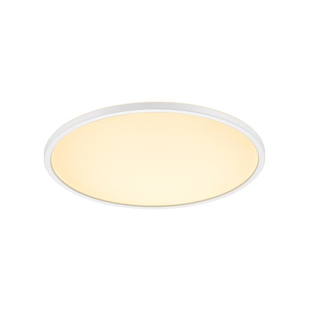 Nordlux Oja - plafonnier - Ø 42,4 x 2,3 cm - fonction Moodmaker à 3 niveaux (2700K) - 22W LED incl. - blanc