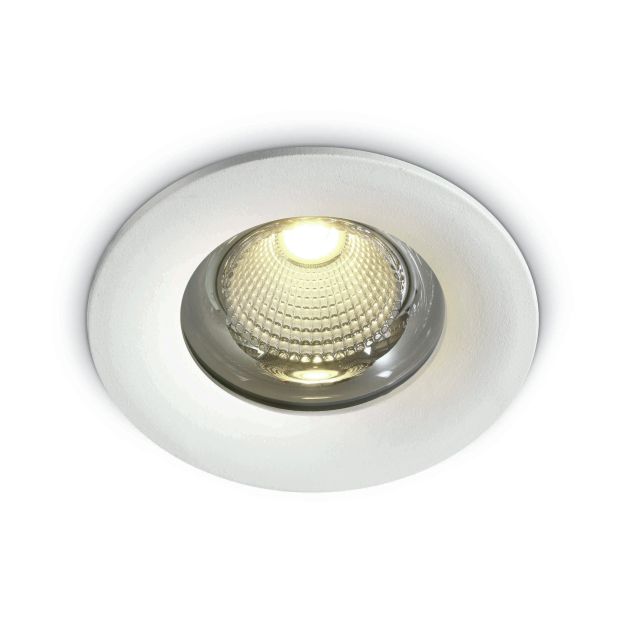 ONE Light Gamme Extérieur/Salle de bains - spot encastré - Ø 90 mm, Ø 82 mm encastré - 10W LED incl. - IP65 - blanc - couleur de lumière blanche