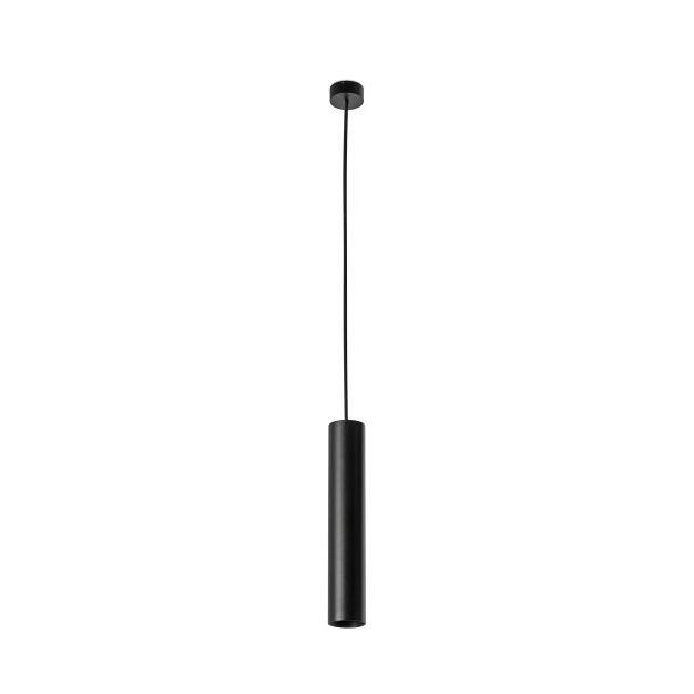 Faro Stan - lampe suspendue - Ø 6 x 33 cm - noir mat