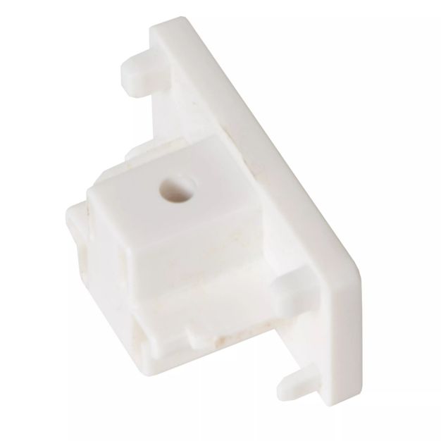 Lucide Embout de rail - Système de rail monophasé - lot de 2 - blanc