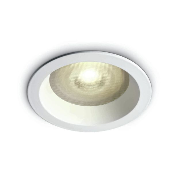 ONE Light Gamme Darklight - spot encastrable - Ø 92 mm, Ø 82 mm encastrable - IP65 - blanc