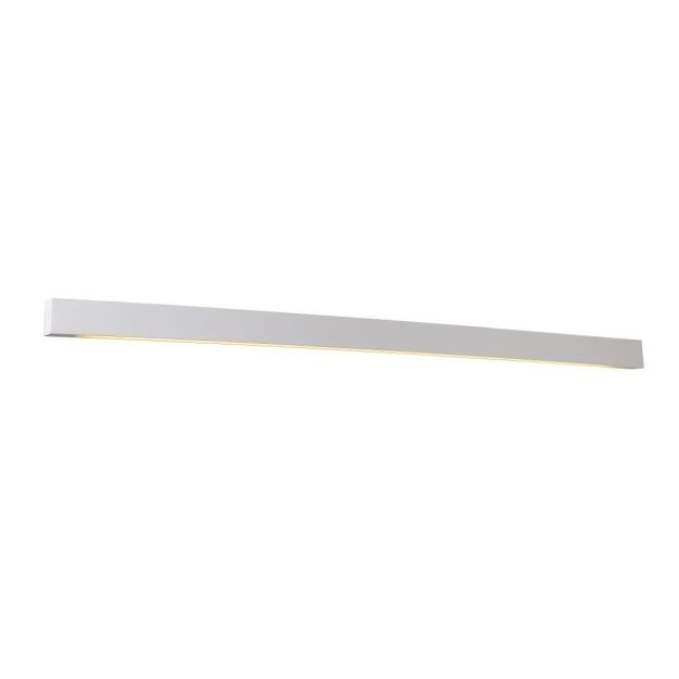 Lucide Lino - plafonnier - 123 x 3,2 x 5,4 cm - 16W LED incl - blanc