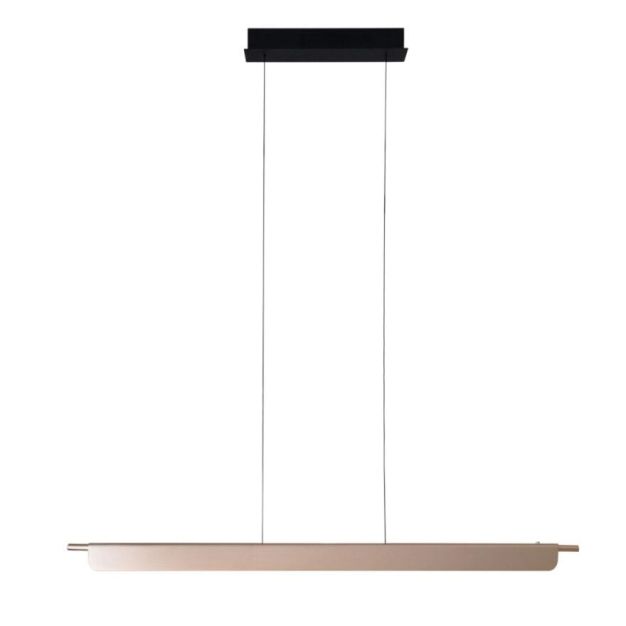 Maxlight Jo-Jo - lampe suspendue - 124 x 6 x 195 cm - 40W LED incl - 2700K-5500K - or et noir