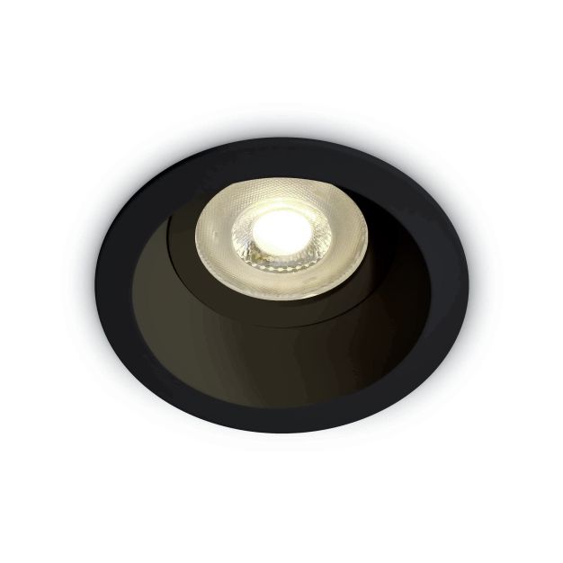 ONE Light - Gamme Dark Light - spot encastrable - Ø 85 mm, Ø 68 mm encastrable - noir