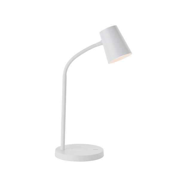 Brilliant Illa - lampe de table - 14,2 x 26 cm - 3 niveaux de gradation - 5,5W LED incl - blanc