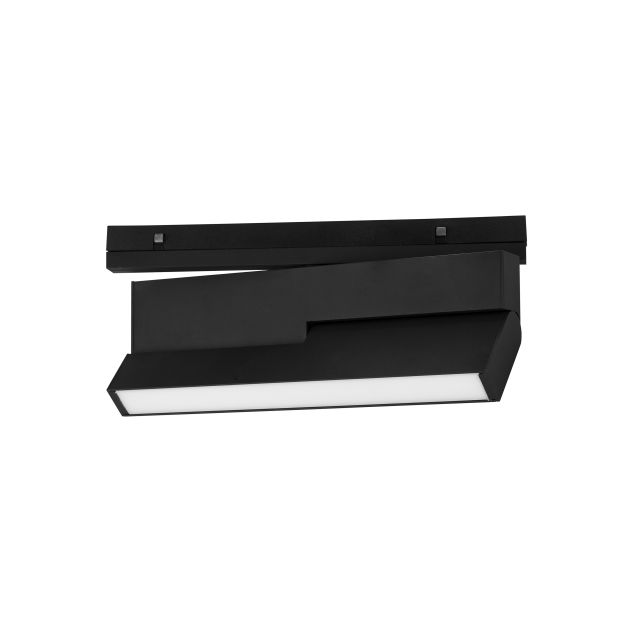 Nova Luce Harn - luminaire pour système de profilés magnétiques - 24,5 x 11 cm - 15W LED incl. - noir sable