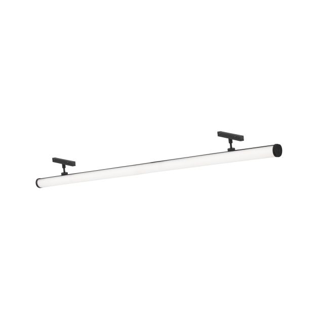 Nova Luce Aries - luminaire pour système de profilés magnétiques - 150 x 12 cm - 38W LED incl. - noir sable