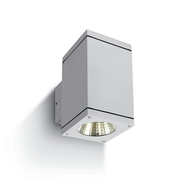 ONE Light Outdoor Wall Cylinders Up & Down Beam - applique murale extérieure - 8 x 11,4 x 14,4 cm - 2 x 6W LED incl. - IP54 - blanc