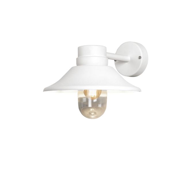 Konstsmide Vega - applique murale extérieure - 26,5 x 29 x 36 cm - IP54 - blanc