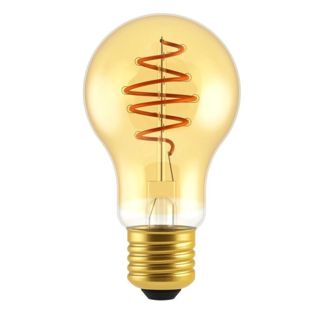 Nordlux Lampe à incandescence LED - Ø 6 x 10,9 cm - E27 - 5W dimmable - 2200K - ambre