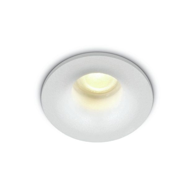 ONE Light - spot à encastrer - Ø 34 mm, Ø 27 mm à encastrer - 2W LED incl. - IP44 - blanc