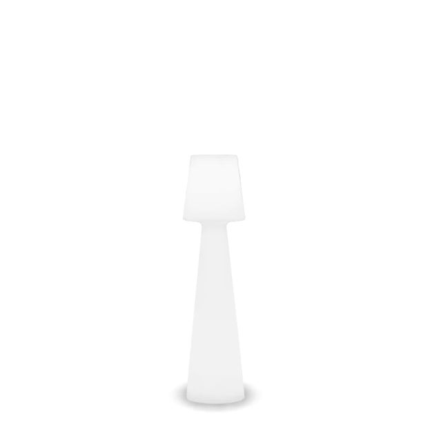 New Garden Lola 110 - lampadaire d'extérieur - Ø 26,5 x 110 cm - 16W LED incl. - IP65 - blanc - couleur de lumière blanche