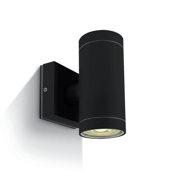 ONE Light GU10 Outdoor Cylinders - applique murale d'extérieur - Ø 6,5 x 14,2 cm - IP54 - noir