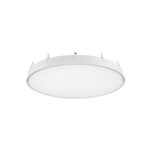 Nova Luce Perfect Profile Trimless - spot encastré - Ø 840 mm, 830 mm encastré - 80W LED dimmable incl. - 3000K - blanc