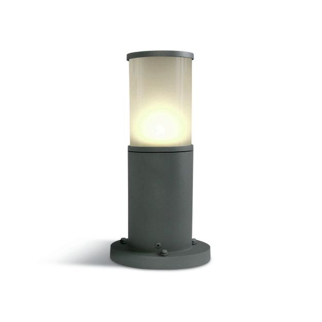 ONE Light E27 Tube Lights - lampe de jardin - Ø 10,7 x 35 cm - IP54 - anthracite