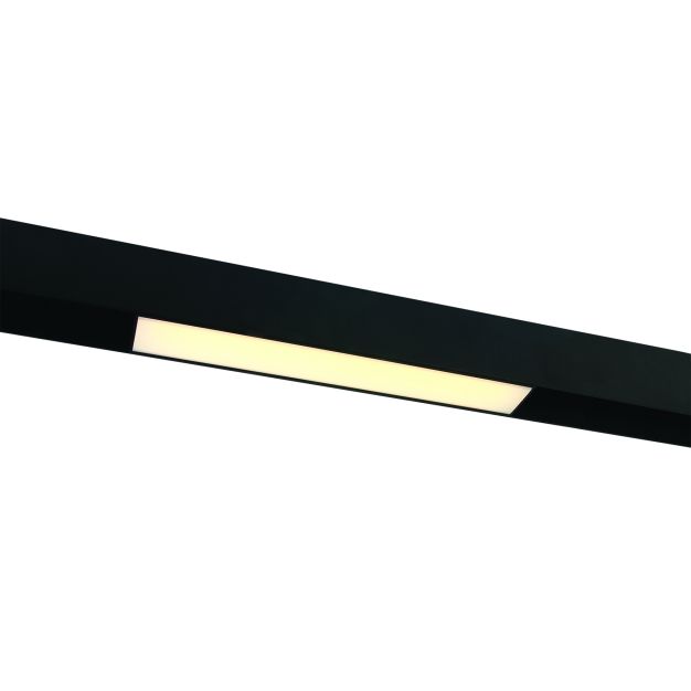 ONE Light système de rail magnétique - Luminaires linéaires - 30 x 3,7 x 4,7 cm - 15W LED incl. - noir