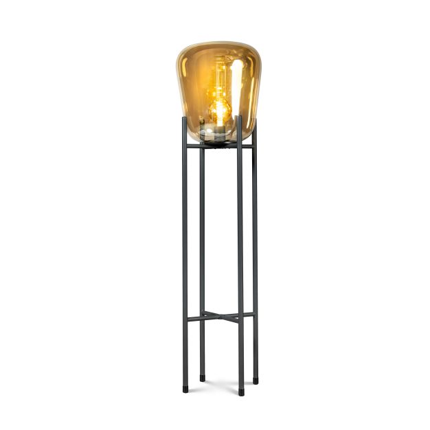 ETH Benn Gold - lampadaire - Ø 33 x 12,7 cm - noir et or