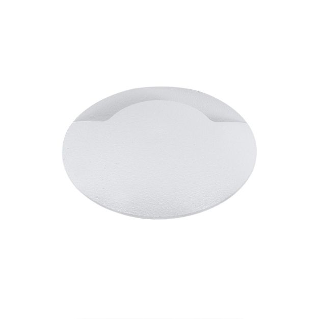 Nova Luce Bang - spot extérieur au sol - Ø 37 mm, 32 mm encastrable - 1W LED incl. - IP67 - blanc