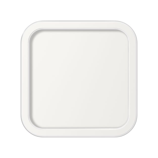 ETH Loïs - plafonniers - 30 x 30 x 5 cm - 3 niveaux de gradation - 24W LED incl. - IP44 - blanc