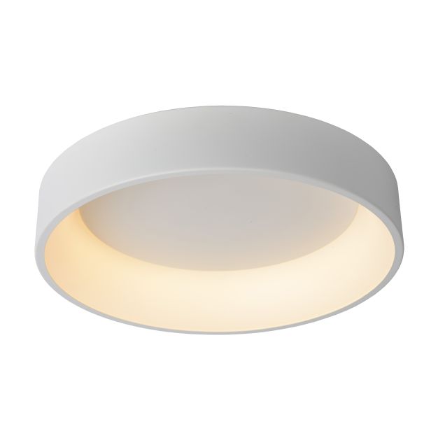 Lucide Talowe - plafonnier - Ø 60 x 13 cm - 42W LED dimmable incl - blanc