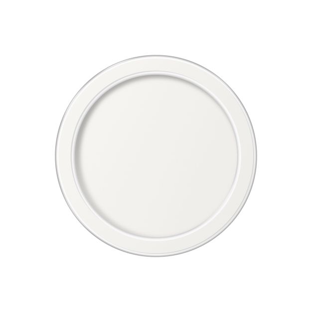 ETH Loïs - plafonniers - Ø 23 x 5 cm - 3 niveaux de gradation - 15W LED incl. - IP44 - blanc